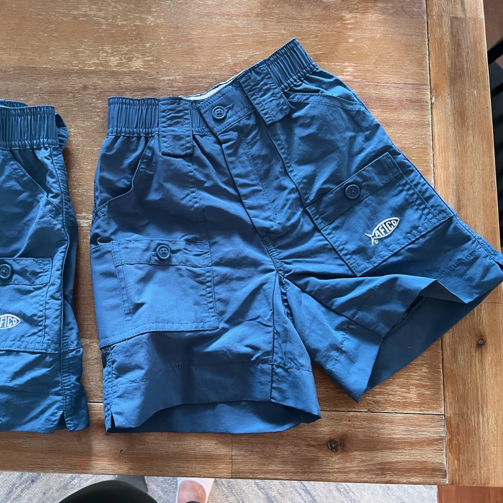 Set of TWO - AFTCO Boys Original Fishing Shorts - Size 22